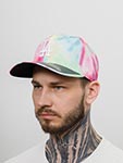 Бейсболка 47 BRAND арт. B-TDMVP12PTP-WH Los Angeles Dodgers MLB (салатовый / розовый)
